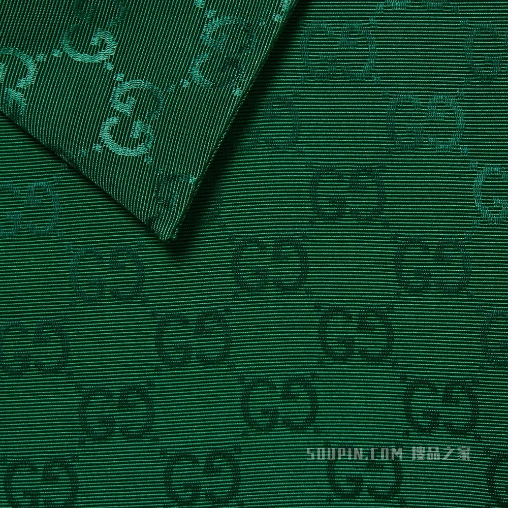 轻质GG帆布连衣裙 翠绿色