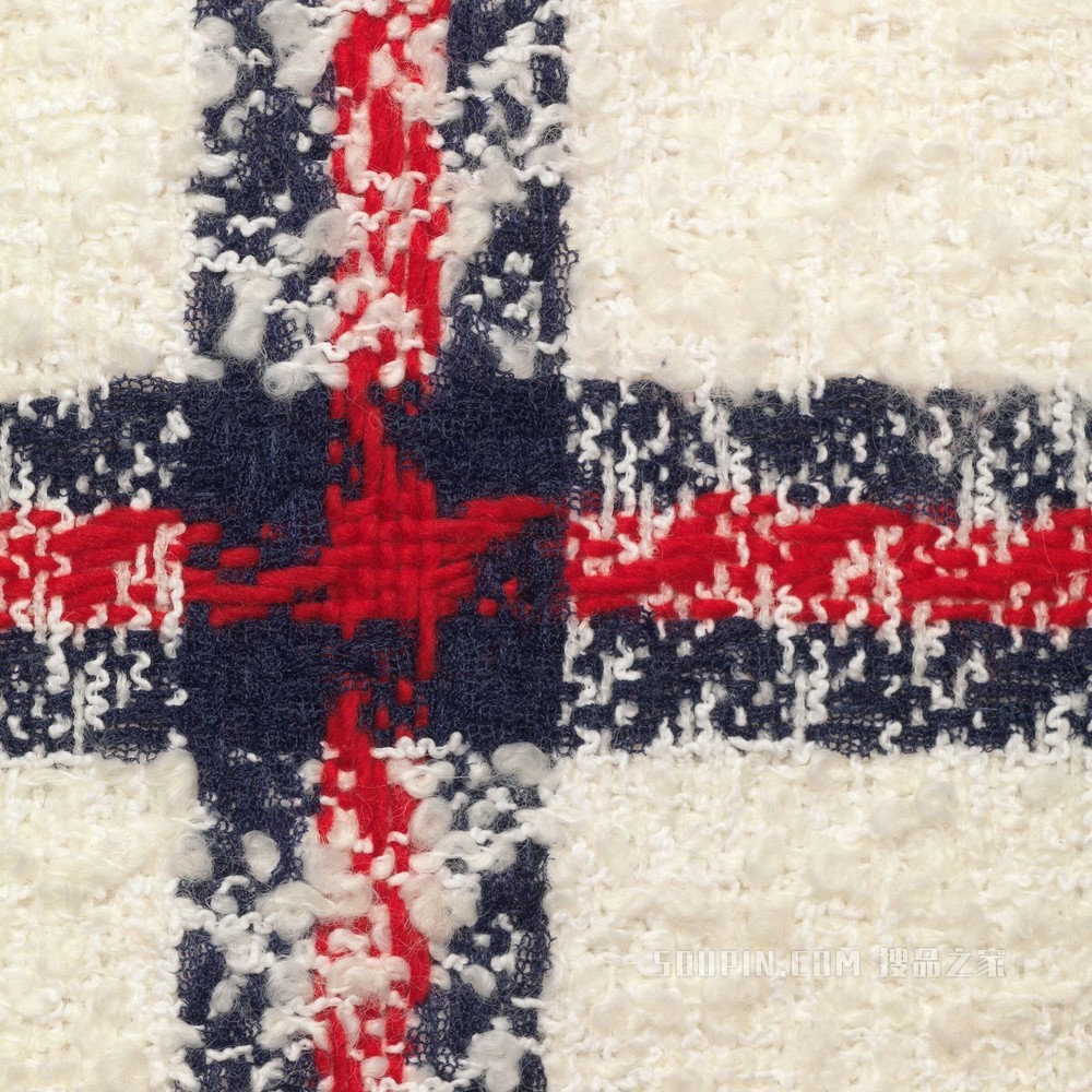 格纹花呢夹棉夹克 多色