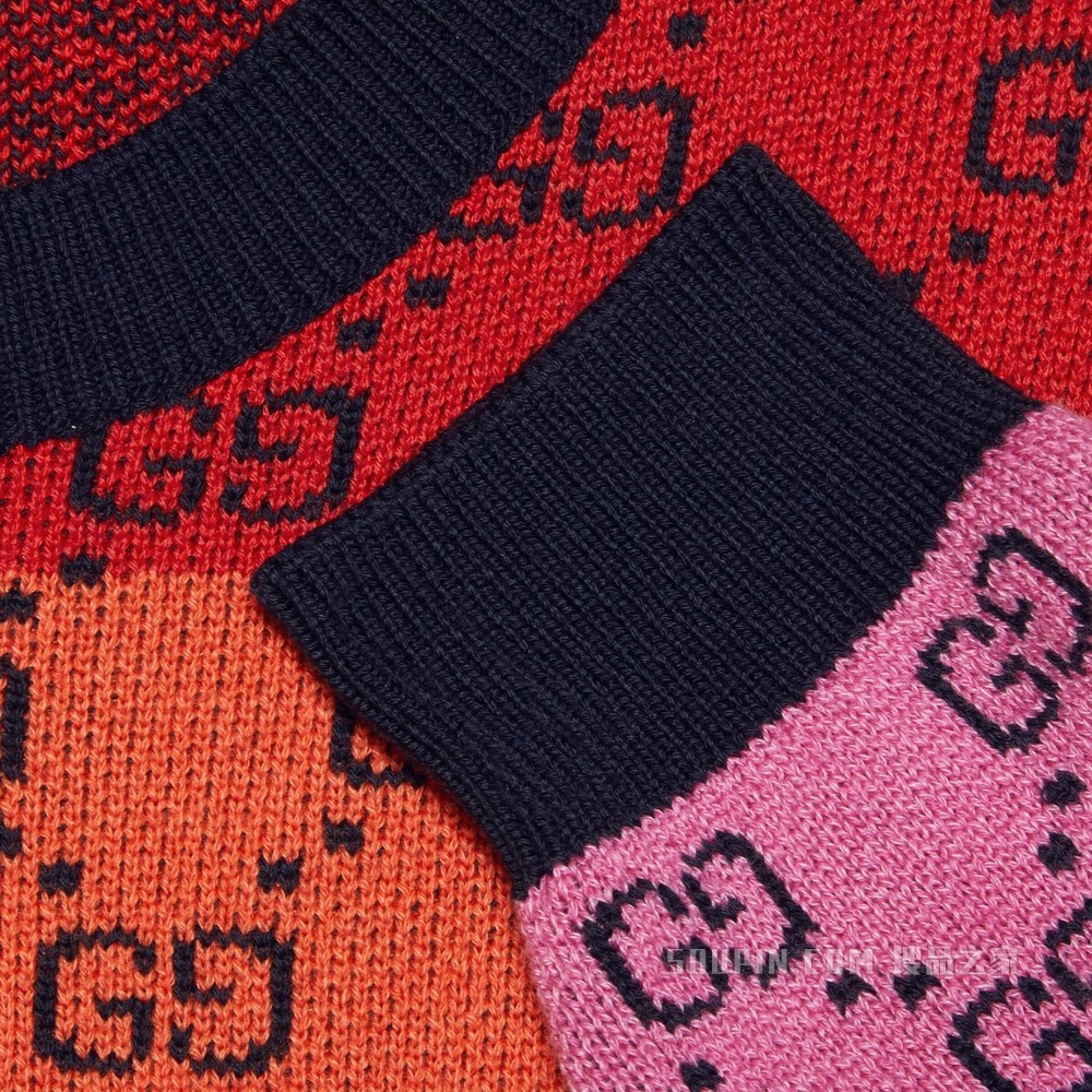 GG Multicolor系列棉毛混纺毛衣 多色