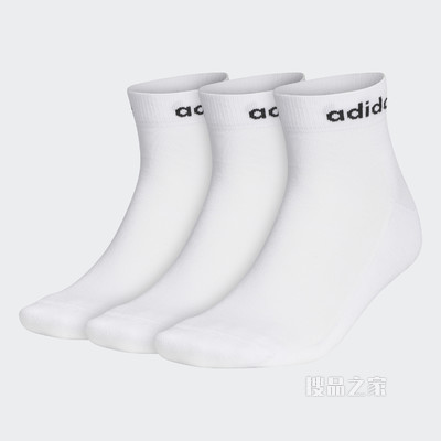 adidas neo HC ANKLE 3PP 运动袜子