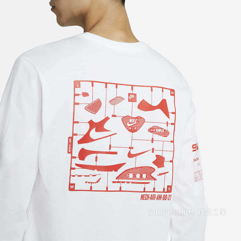 Nike Sportswear 男子长袖T恤