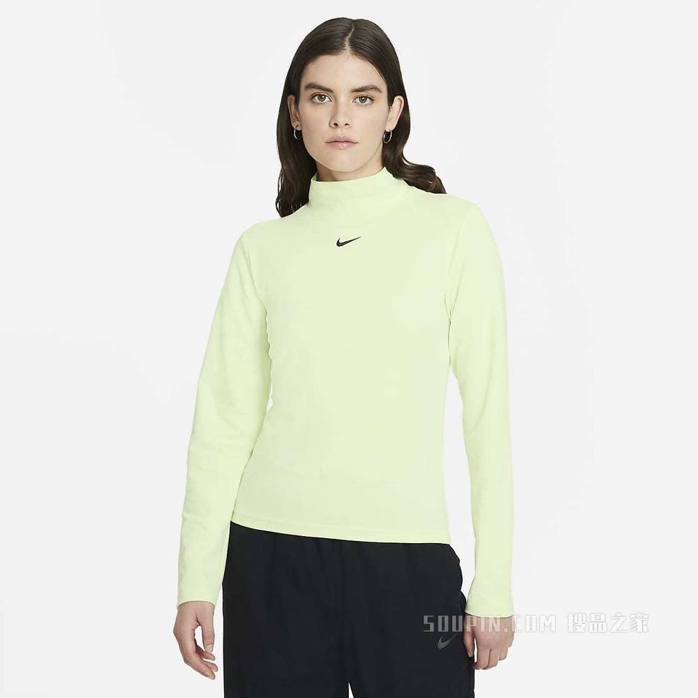 Nike Sportswear Collection Essentials 女子长袖企领上衣