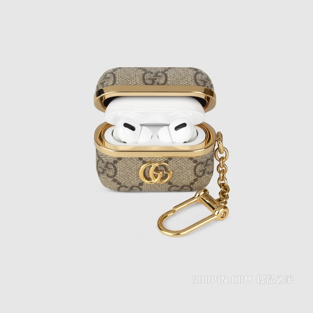 GG Marmont系列AirPods Pro保护套 GG Supreme帆布
