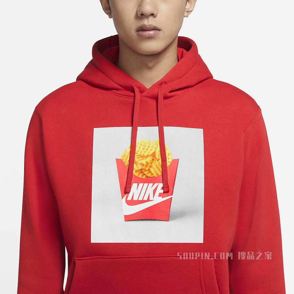 Nike Sportswear 男子起绒套头连帽衫