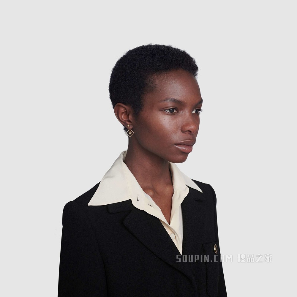 GG Running系列18K黄金单边耳环 18K黄金