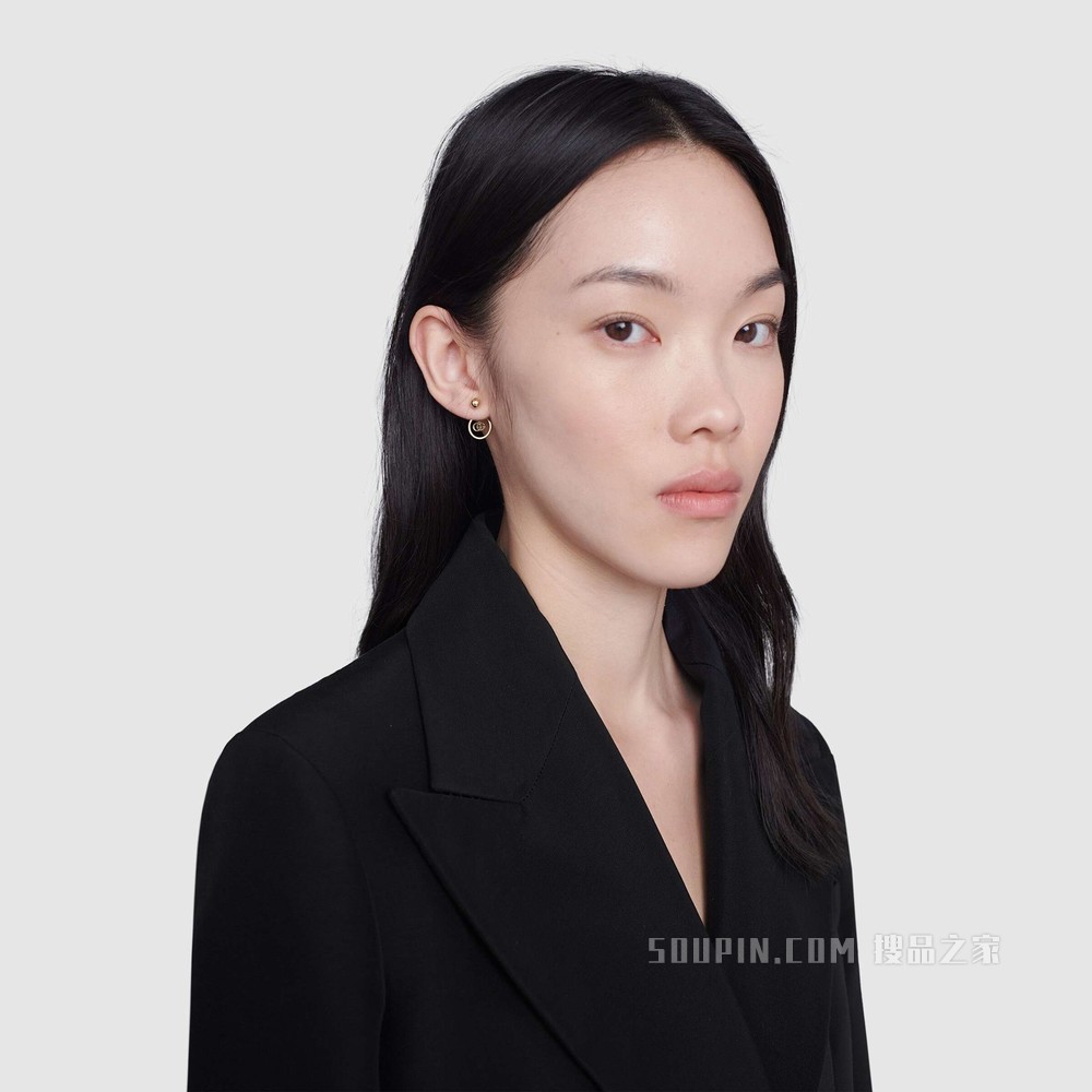 GG Running系列18K黄金单边耳环 18K黄金