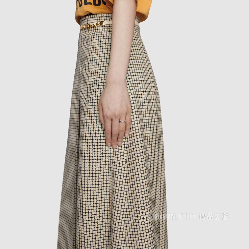 互扣式双G戒指 925纯银