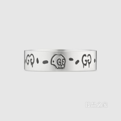 GucciGhost纯银戒指 纯银