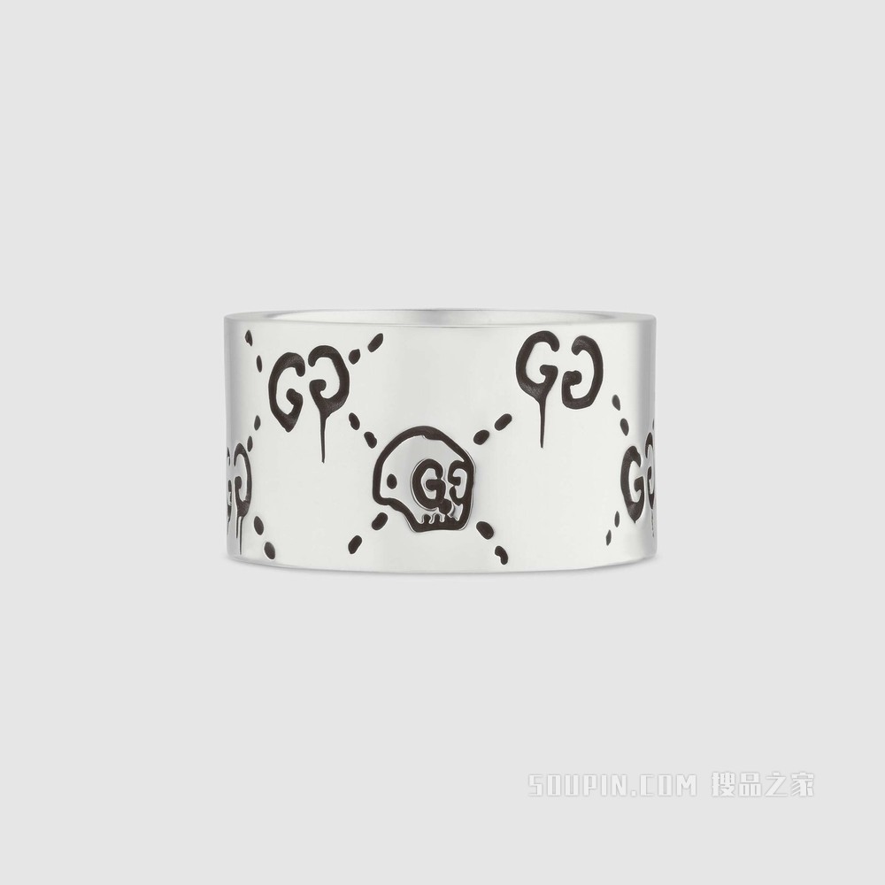 GucciGhost 纯银戒指 925纯银