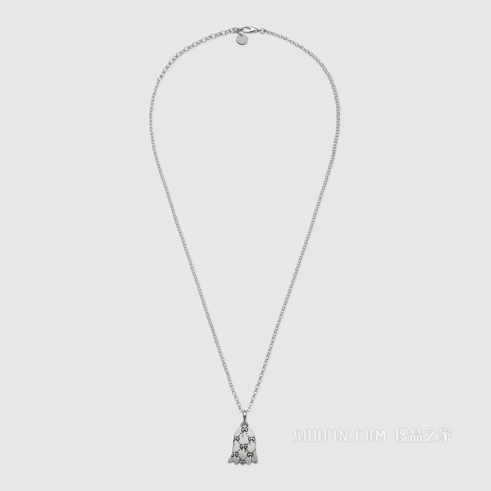 GucciGhost纯银项链 纯银