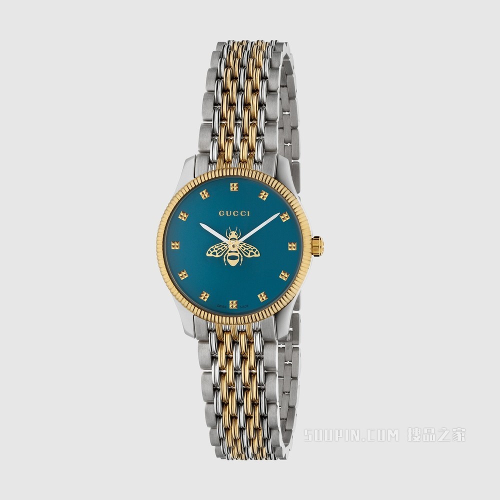 G-Timeless系列腕表，29毫米 金色PVD