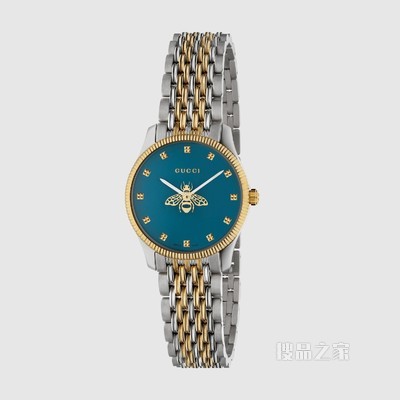 G-Timeless系列腕表，29毫米 金色PVD