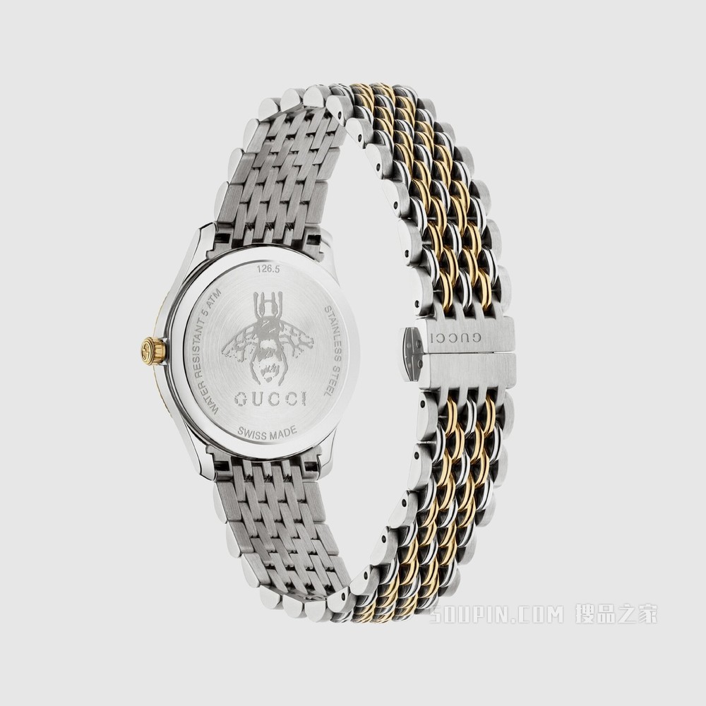 G-Timeless系列腕表，29毫米 金色PVD