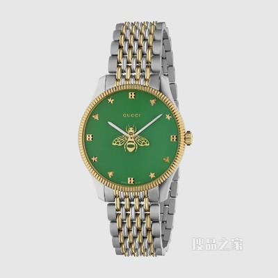 G-Timeless系列腕表，36毫米 金色PVD