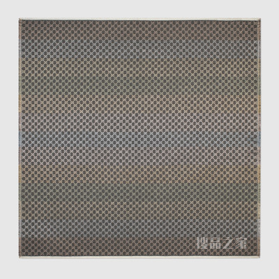 GG 提花披肩 灰色 GG 提花