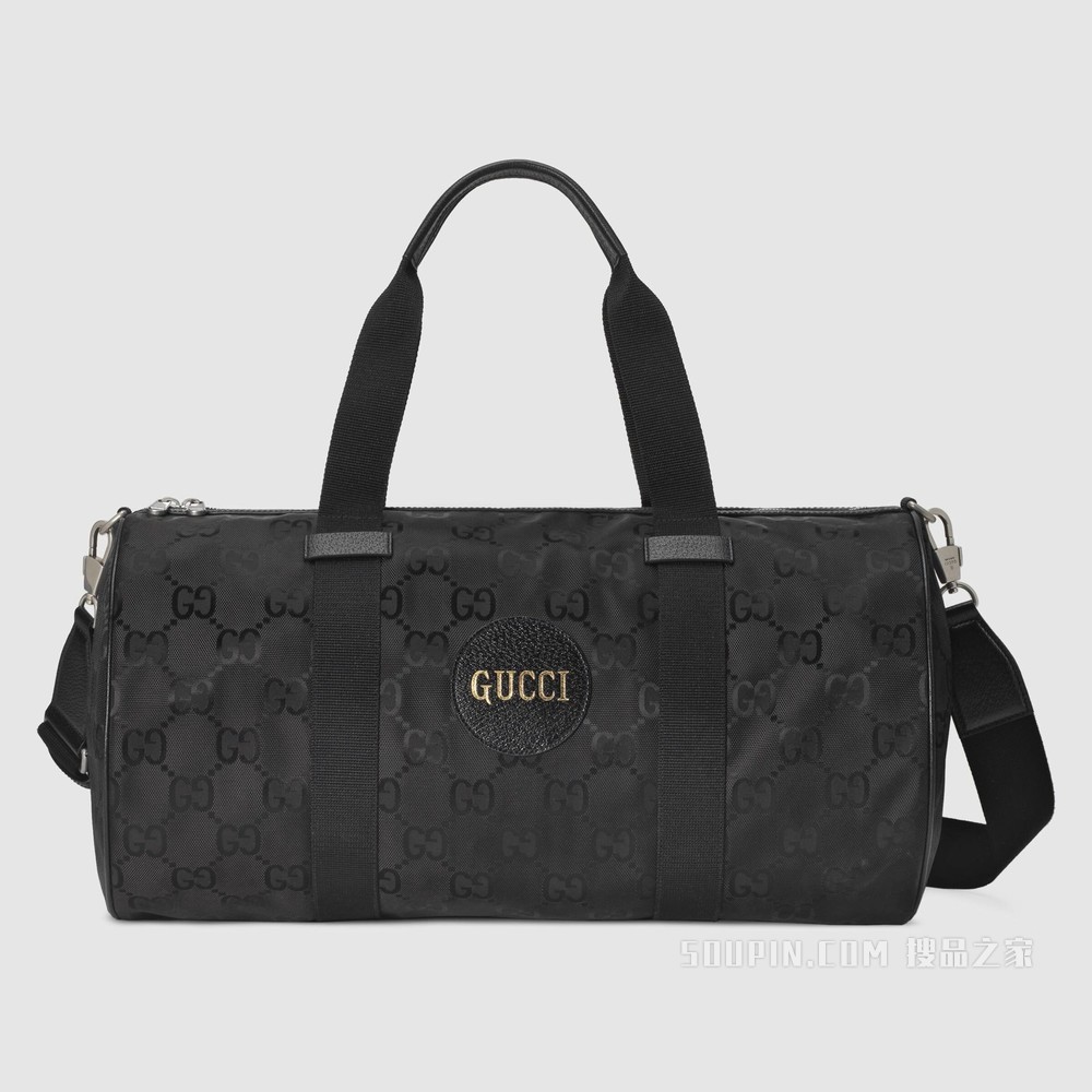 Gucci Off The Grid系列旅行包 黑色GG ECONYL®