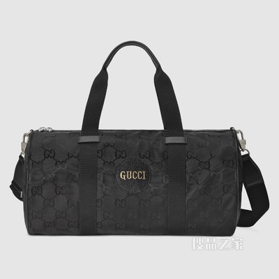 Gucci Off The Grid系列旅行包 黑色GG ECONYL®