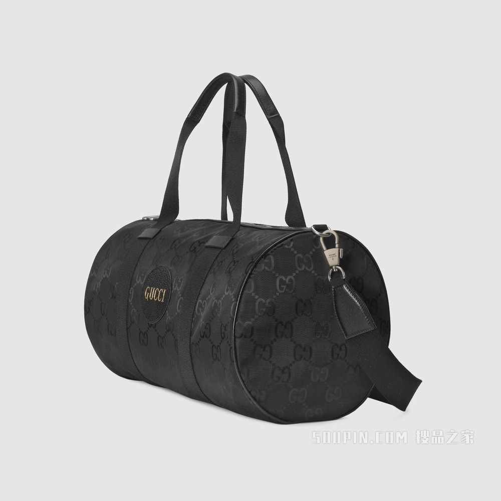 Gucci Off The Grid系列旅行包 黑色GG ECONYL®