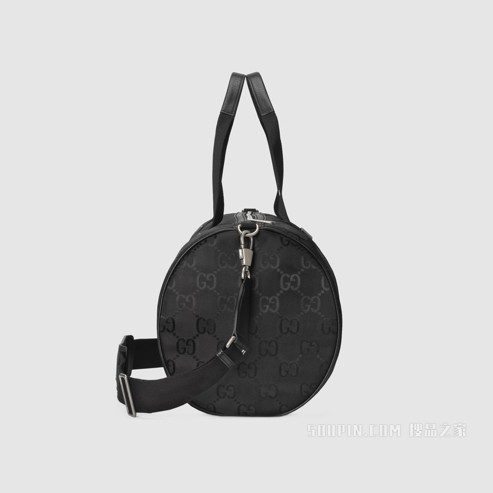 Gucci Off The Grid系列旅行包 黑色GG ECONYL®