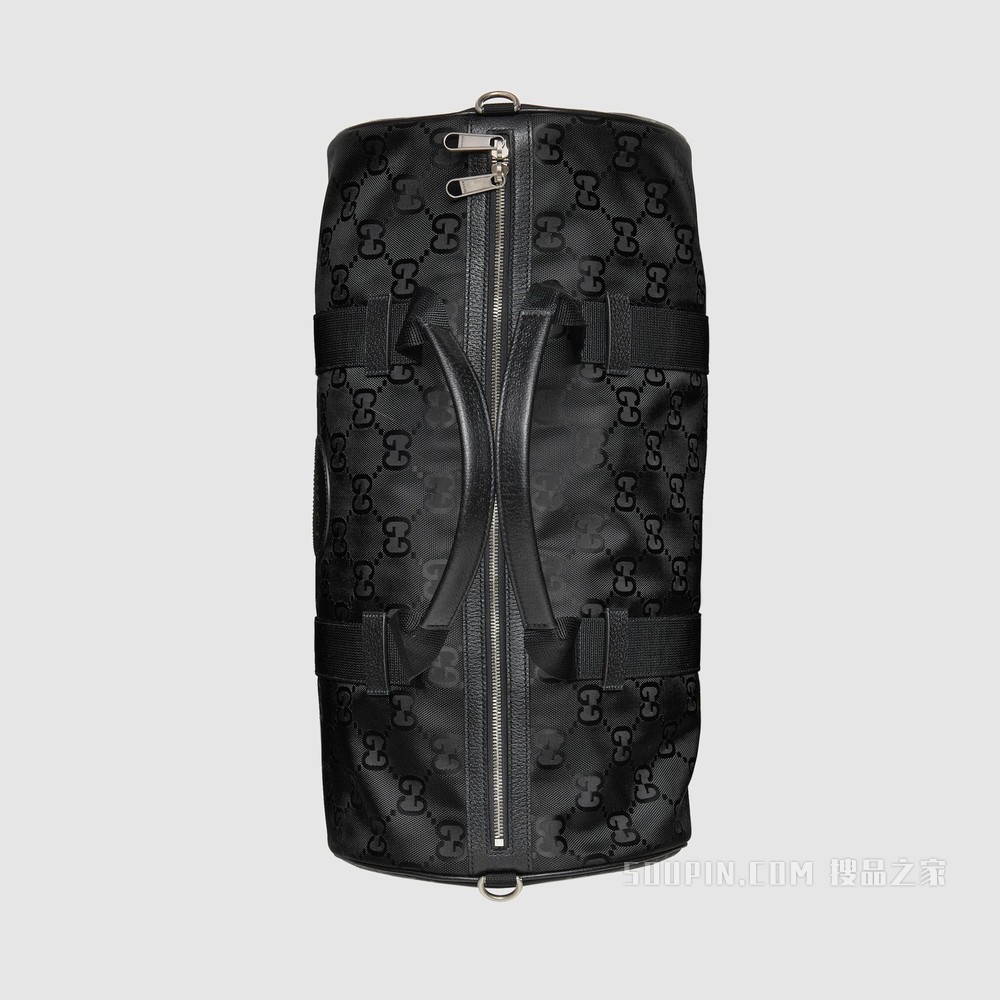 Gucci Off The Grid系列旅行包 黑色GG ECONYL®