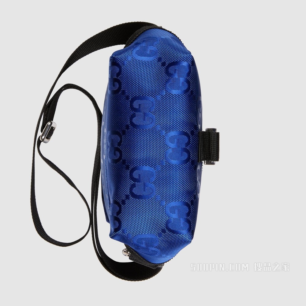 Gucci Off The Grid系列邮差包 蓝色GG ECONYL®