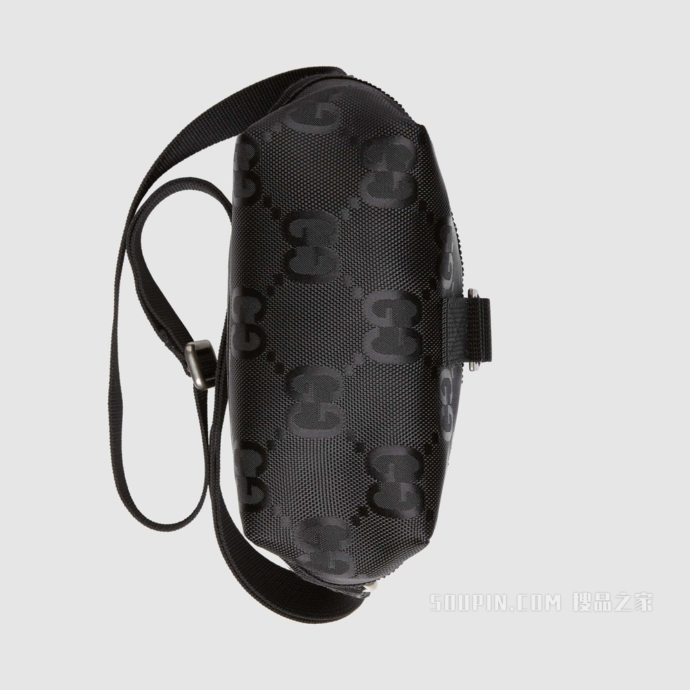 Gucci Off The Grid系列邮差包 黑色GG ECONYL®