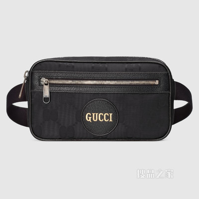 Gucci Off The Grid系列腰包 黑色GG ECONYL®