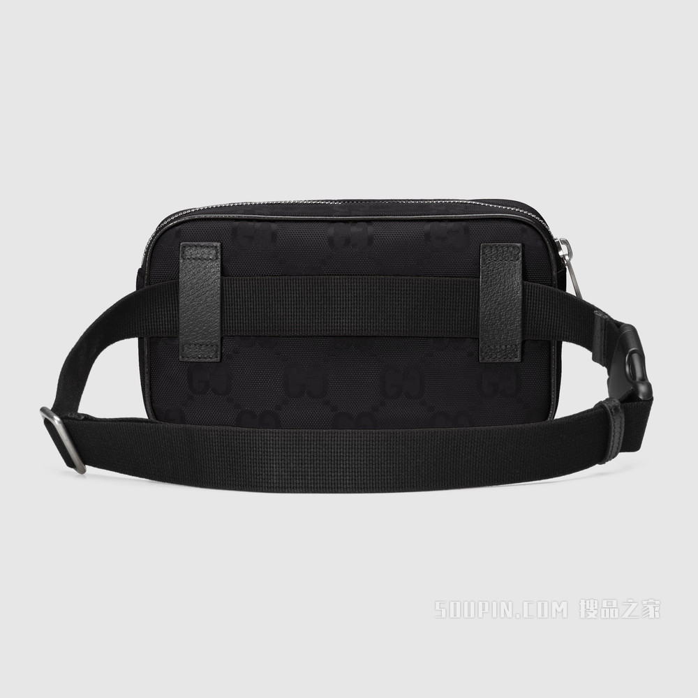 Gucci Off The Grid系列腰包 黑色GG ECONYL®
