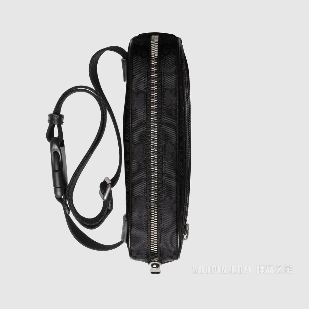 Gucci Off The Grid系列腰包 黑色GG ECONYL®
