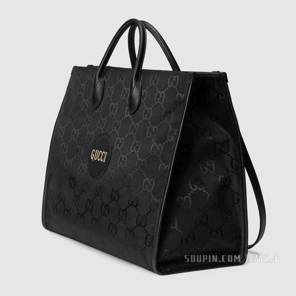 Gucci Off The Grid系列托特包 黑色GG ECONYL®