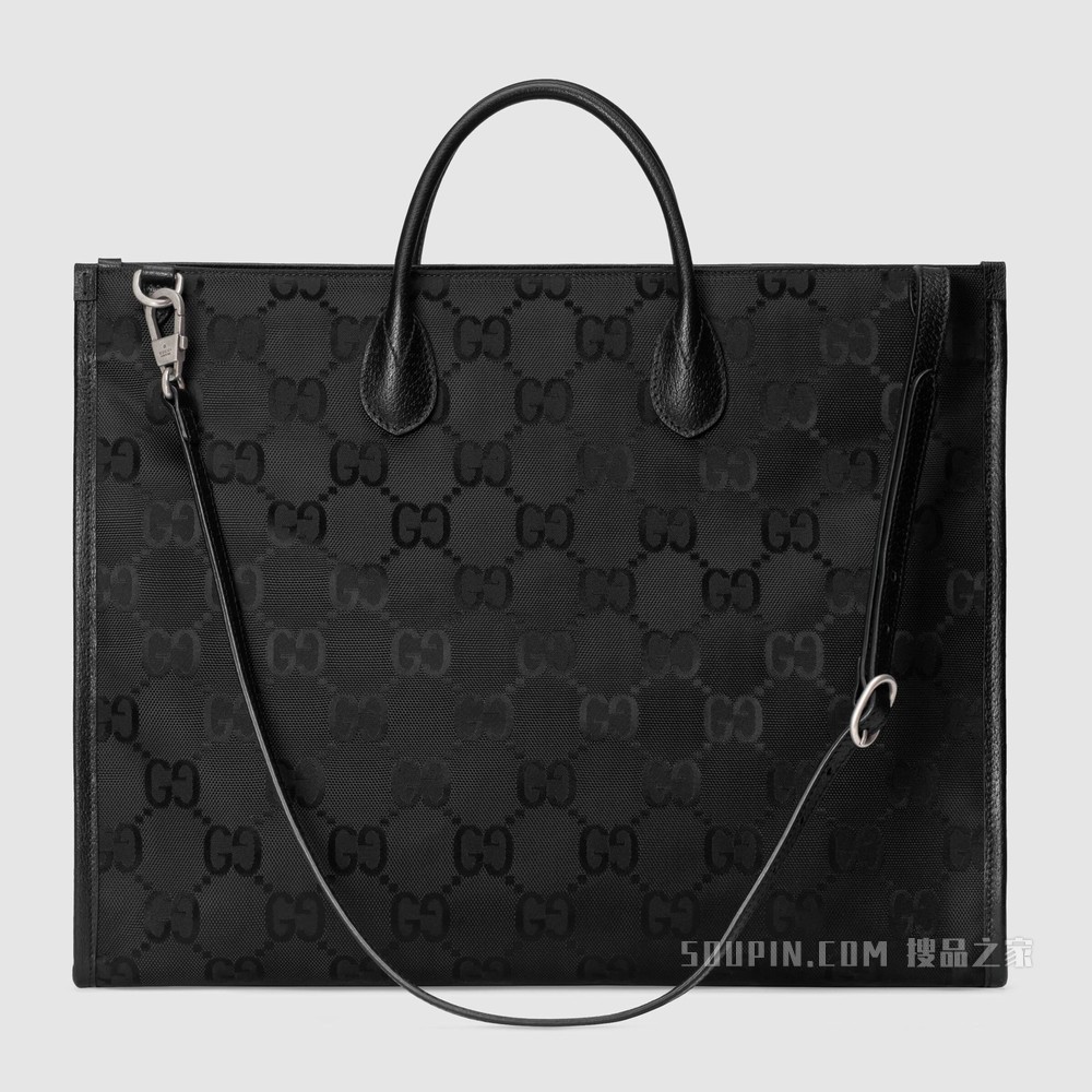 Gucci Off The Grid系列托特包 黑色GG ECONYL®