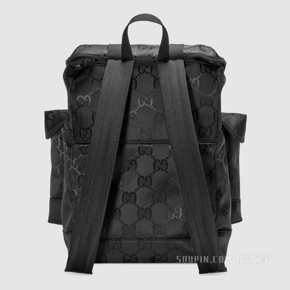 Gucci Off The Grid系列背包 黑色GG ECONYL®