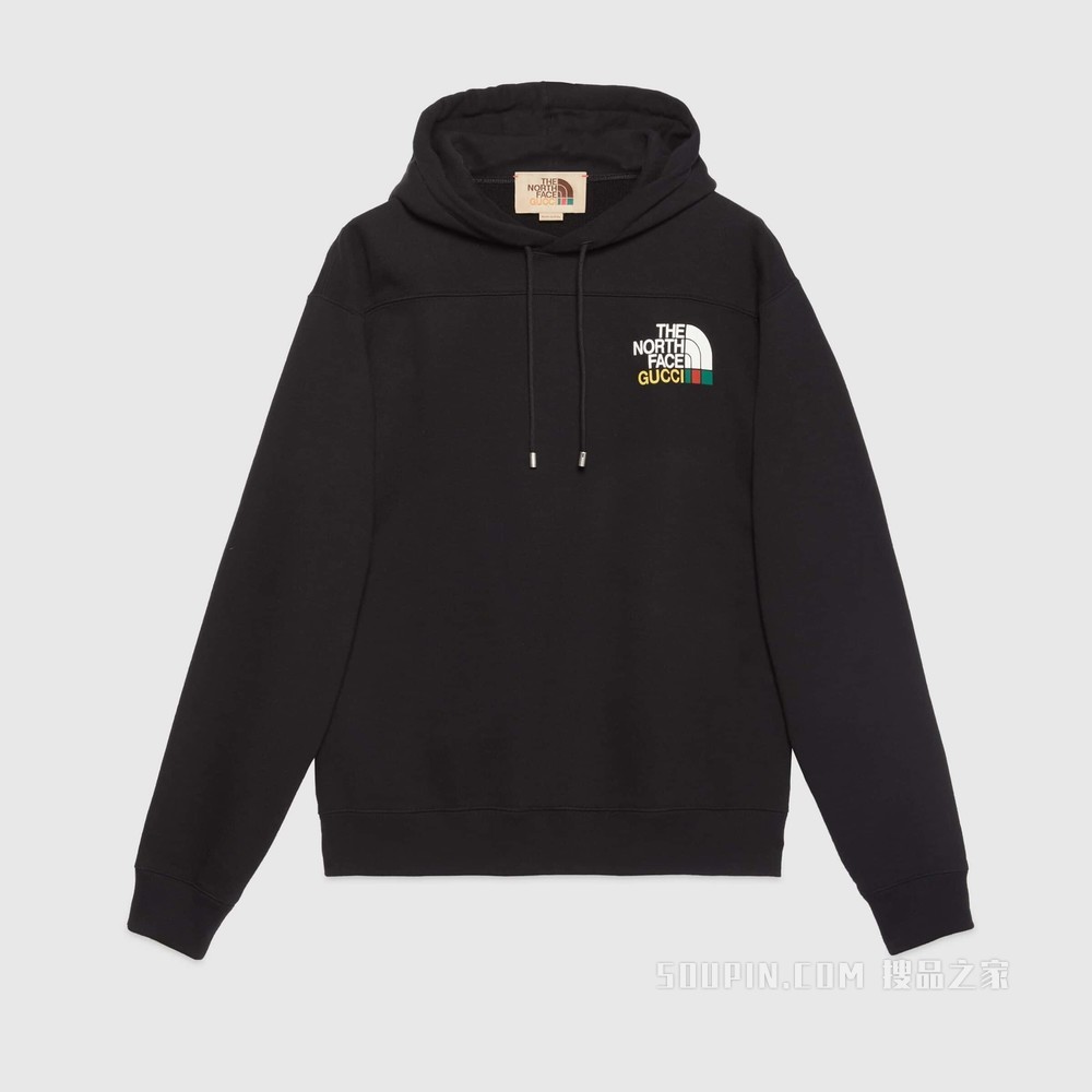 The North Face x Gucci联名系列卫衣 黑色