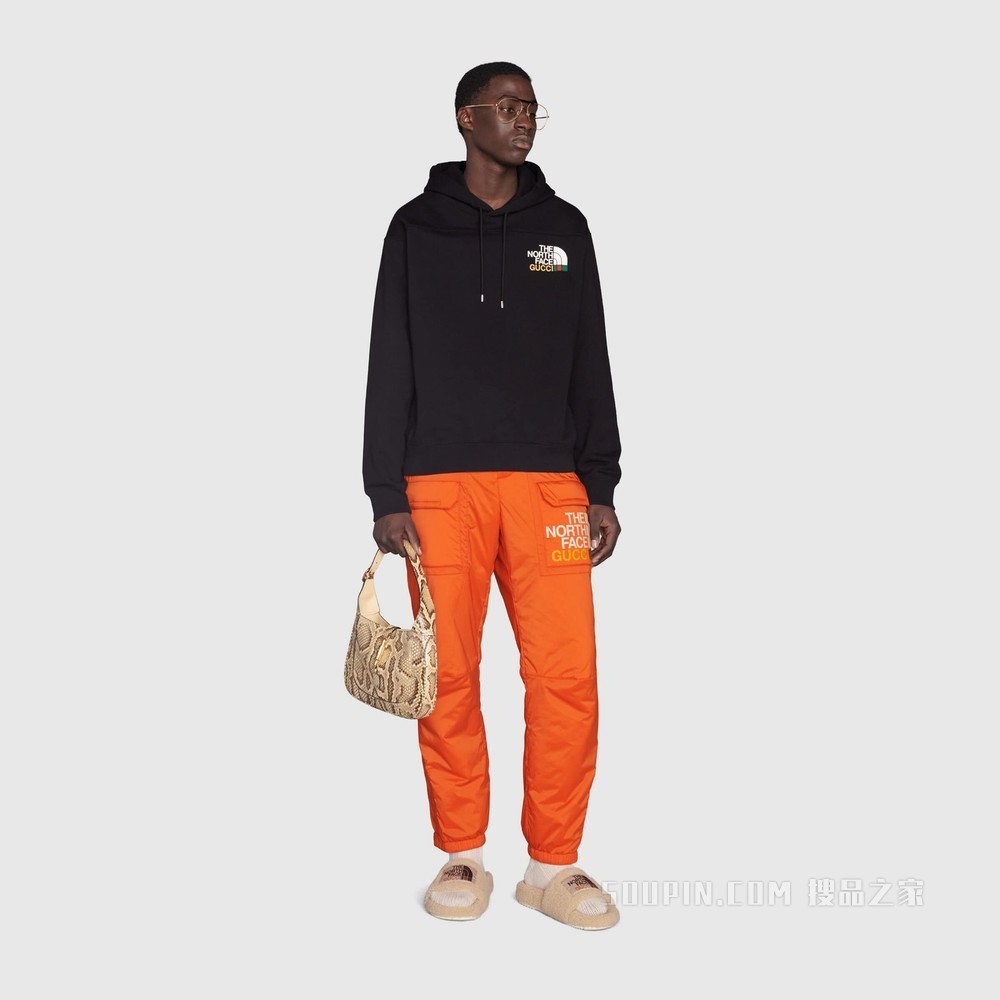 The North Face x Gucci联名系列卫衣 黑色