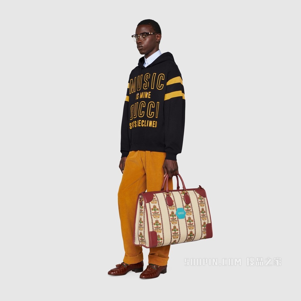 Gucci 100特别系列棉质卫衣 黑色