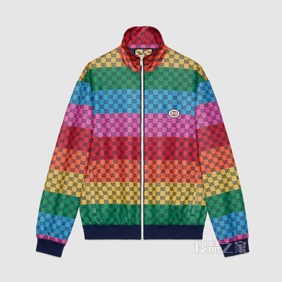 GG Multicolor系列针织夹克 多色