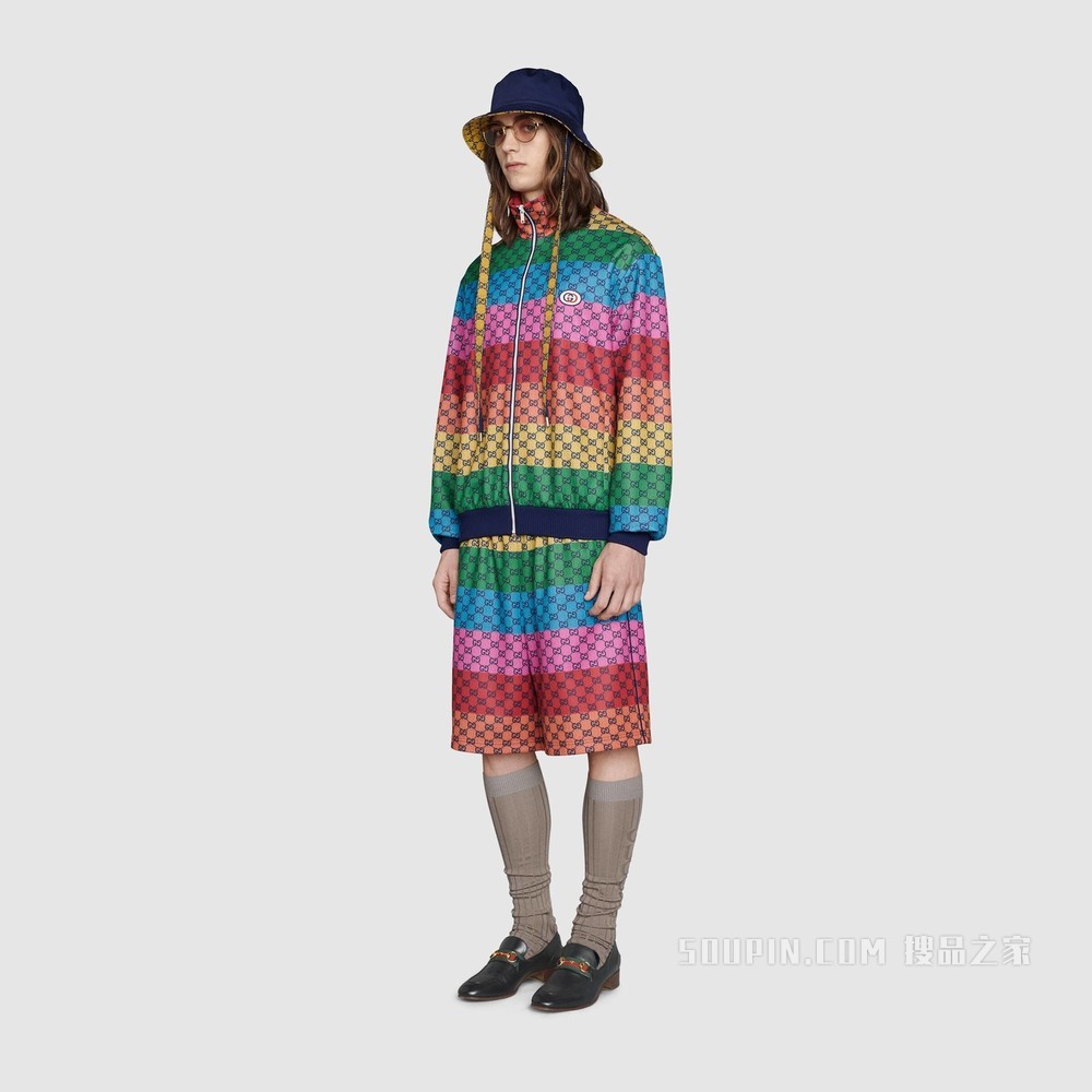 GG Multicolor系列针织夹克 多色