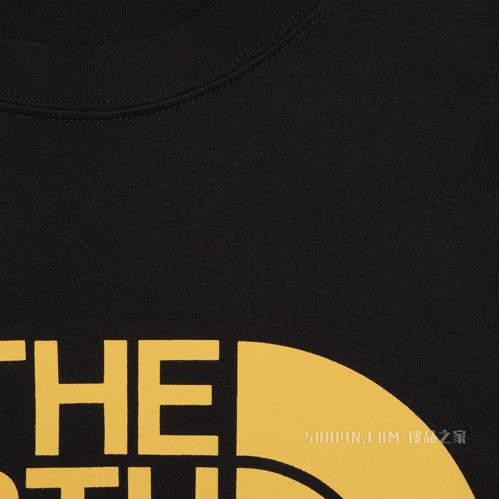 The North Face x Gucci联名系列超大造型T恤 黑色