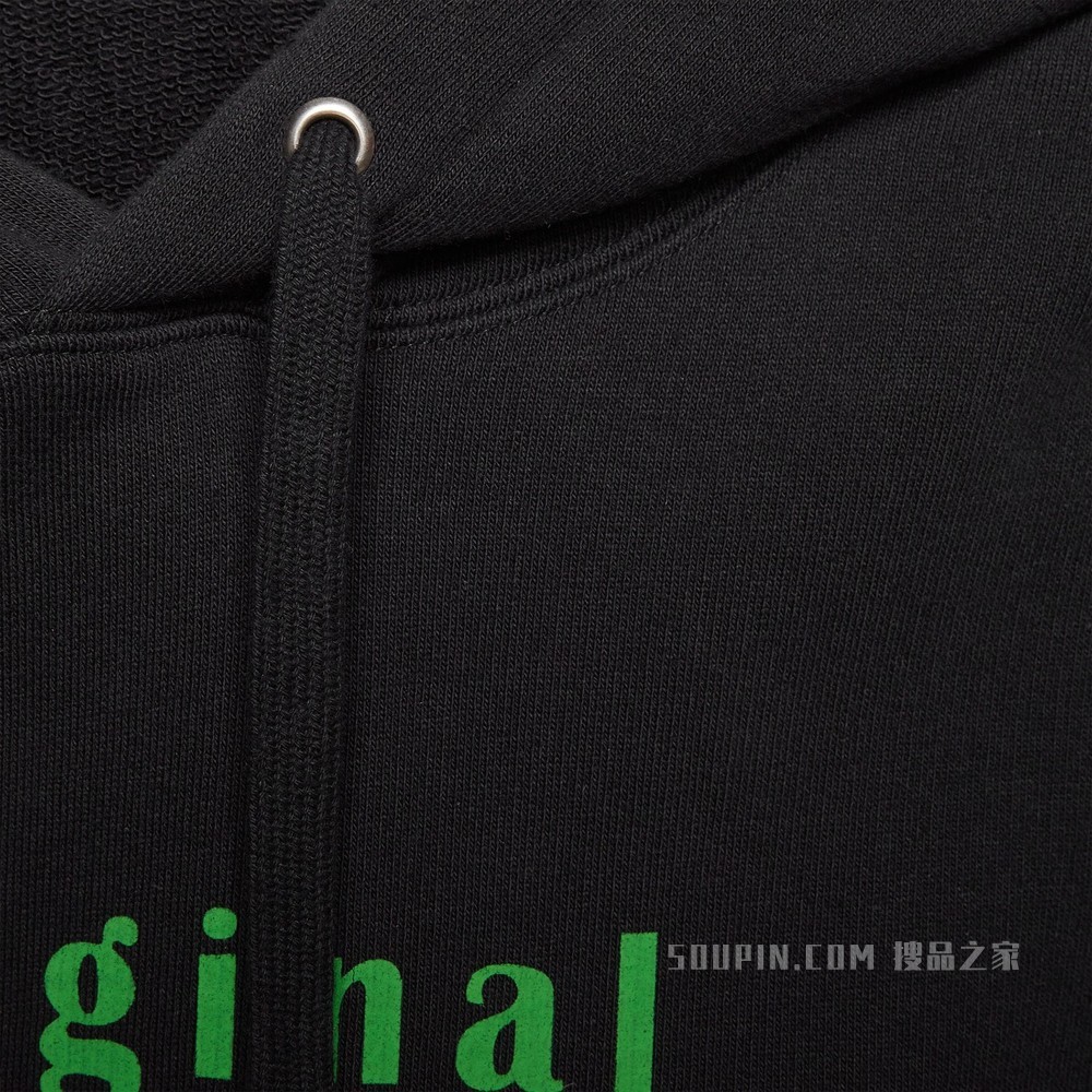“Original Gucci”印花卫衣 黑色针织棉布