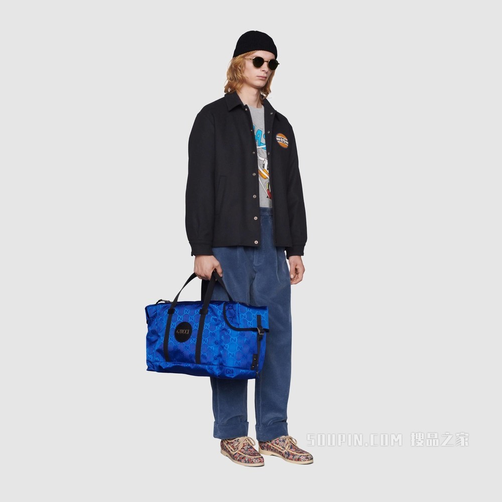 Disney x Gucci唐老鸭印花卫衣 灰色