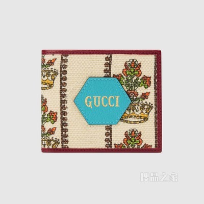 Gucci 100特别系列钱包 象牙白色提花
