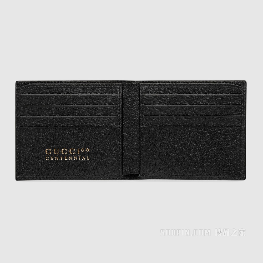 Gucci 100特别系列钱包 黄色皮革