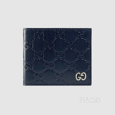 Gucci Signature钱包 蓝色Gucci Signature