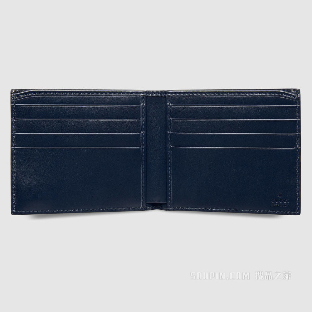 Gucci Signature钱包 蓝色Gucci Signature
