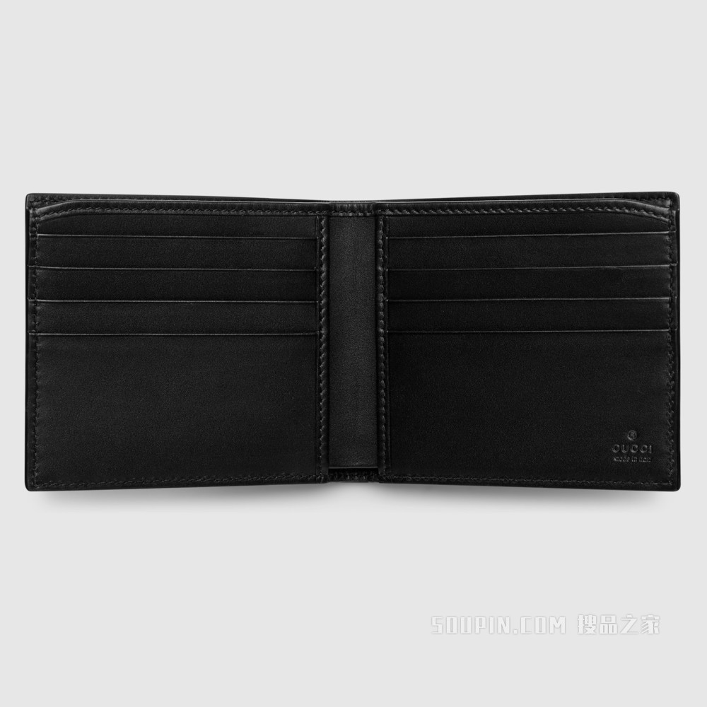 Gucci Signature钱包 黑色Gucci Signature皮革