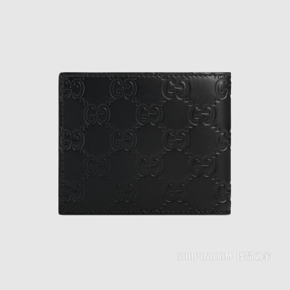 Gucci Signature钱包 黑色Gucci Signature皮革