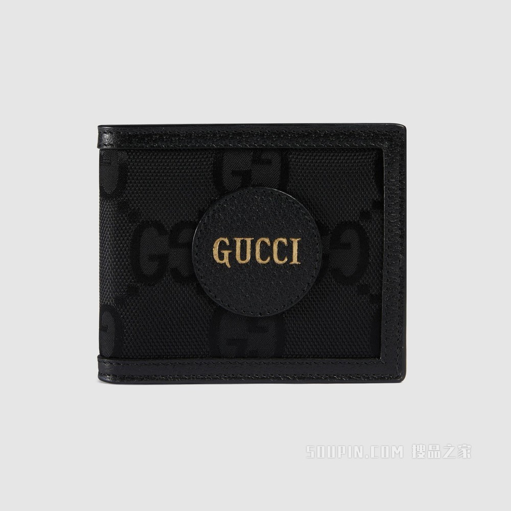 Gucci Off The Grid系列钱包 黑色GG ECONYL®
