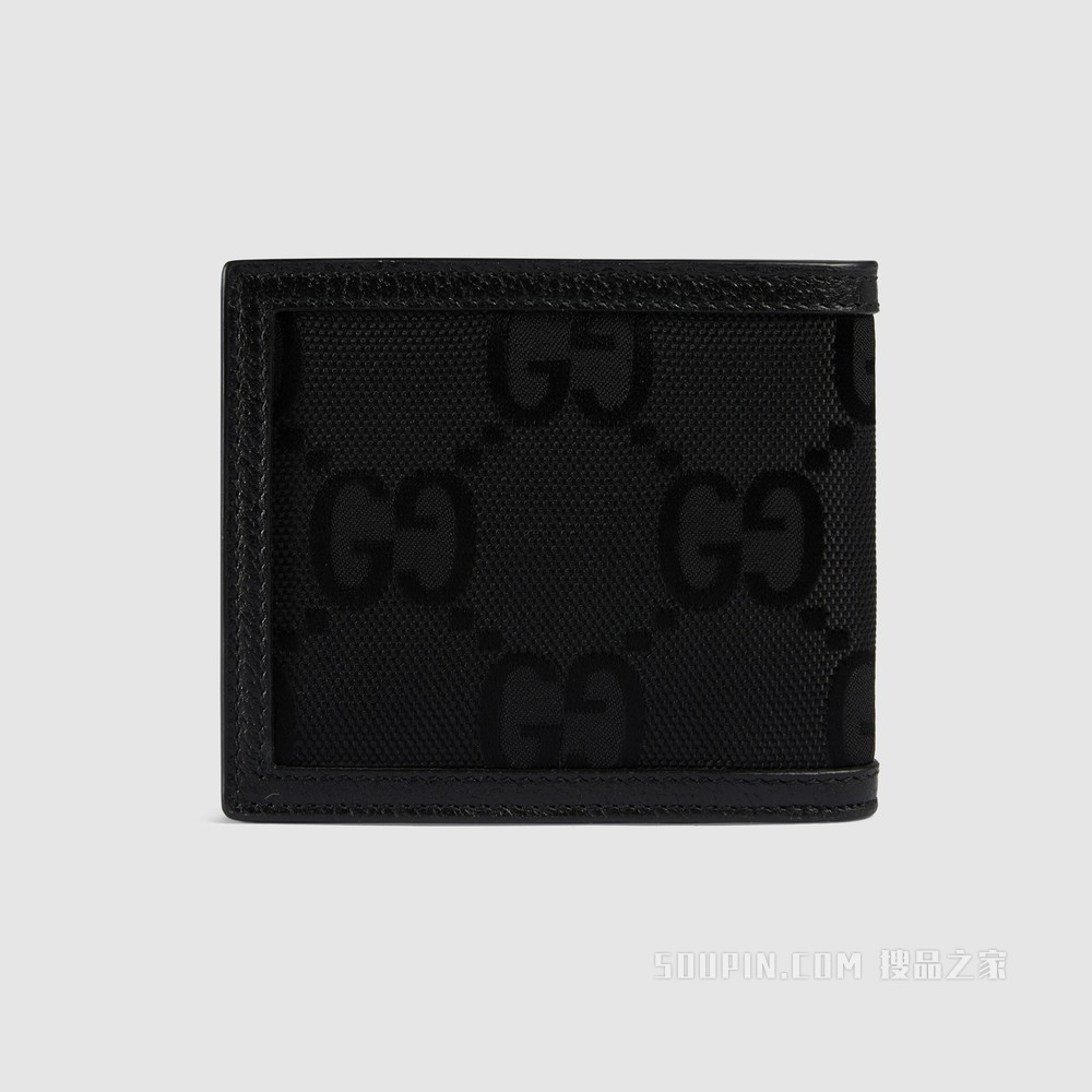 Gucci Off The Grid系列钱包 黑色GG ECONYL®