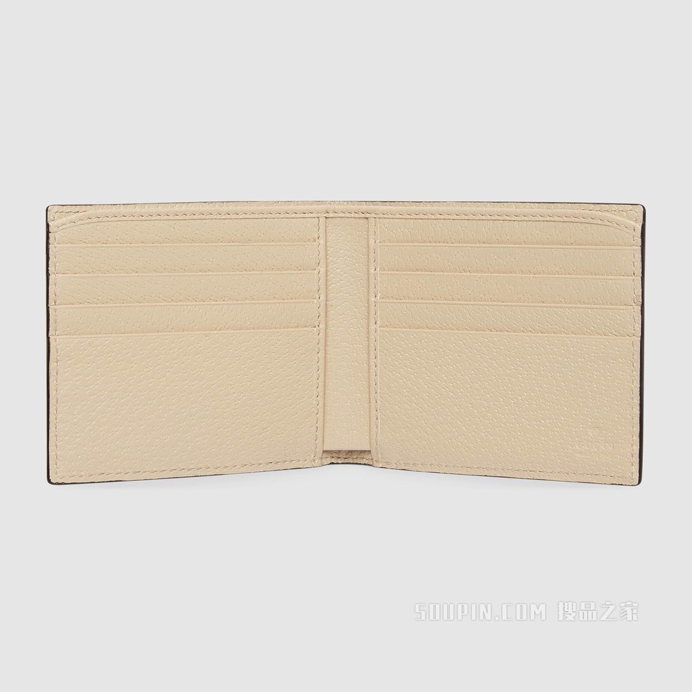 Gucci Off The Grid系列钱包 深灰色GG ECONYL®