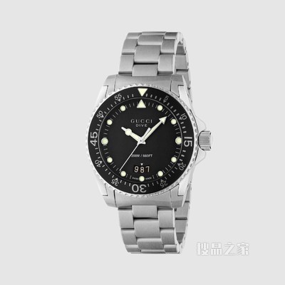 Gucci Dive腕表，40毫米 精钢